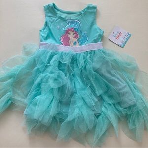 Disney Ariel Tutu Skort Dress cute ruffle 2091